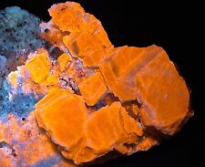 689 Gram Rare  Fluorescent Blue Hauyne Crystals, Pyrites, On Matrix From @Afg picture