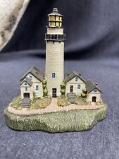 Lot Of 2 Spoontiques Lighthouses - Fenwick Island 9124 & Point Betsy, MI 9171 picture