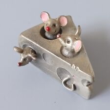 VGT 1983 Fine Pewter Mice Figurine. 1.5