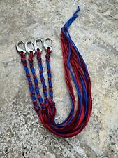 TZITZIT W/Clips, Red, Dark red, And Royal blue picture