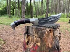 Custom Handmade Carbon Steel Blade Eagle Bowie Knife | Hunting Knife Camping picture