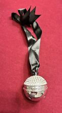 2010 Harley-Davidson Chrome Rhinestone Bell Ornament Collectible picture