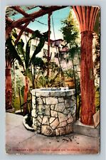 Riverside CA-California, Catherine's Well, Glenwood Mission Inn Vintage Postcard picture