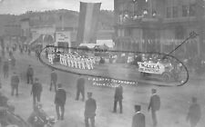 RPPC Rapid City South Dakota Firemans Tournament Parade 1909 Postcard picture