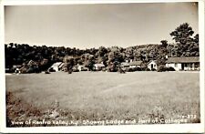RPPC Real Photo Renfro Valley KY Showing Lodge and Cottages. Unposted picture