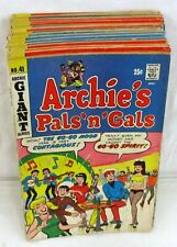 Lot of 20 Silver Bronze Age Archie Comics Pals 'n' Gals Jughead Laugh Pep++ picture
