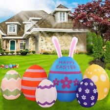 8.8FT Long Easter Inflatable Eggs，Blow Up Easter Egg Inflatable color03 picture