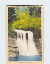 Postcard Silver Run Falls in the Highlands Section Western North Carolina USA picture