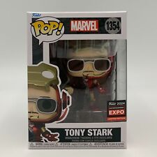 Funko Pop TONY STARK C2E2 Shared Sticker Exclusive #1354 Marvel Iron Man picture