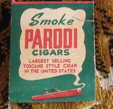 Vintage Parodi Prince Cigar Matchbook Cover New & Unstruck picture