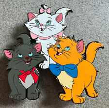 PIN ARISTOCATS MARIE TOULOUSE BERLIOZ 3 INCH JUMBO FANTASY LIMITED EDITION CATS picture