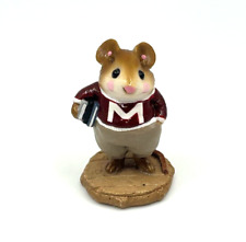 Wee Forest Folk Mouse On Campus M-139 with Box picture