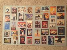 LEVI'S Vintage POSTER LEVI STRAUSS JEANS Collage of 40 posters from Levi Strauss picture