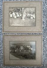 2 Antique early 1930s mounted photo - Paper Frame Per The Photo Period picture
