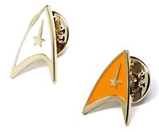 TaRa Star Trek Starfleet White Logo Pin Badge Enamel Lapel Metal Novelty Gift UK picture