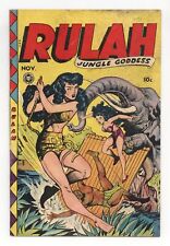 Rulah, Jungle Goddess #20 GD+ 2.5 1948 picture