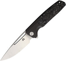 CMB Made Knives Darma Linerlock Titanium & Aluminum Carbon Fiber M390 Knife 12D picture