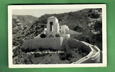 1938 REAL PHOTO POSTCARD RPPC - WRIGLEY MAUSOLEUM SANTA CATALINA ISLAND 1 CENT picture