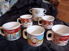 Lot of 7 Mm Mm Good Campbells Soup Mug Cup 1997 by Westwood Advertising 14oz picture