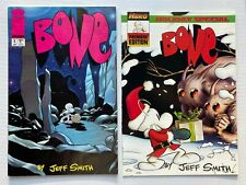  *BONE #1 (Image 1996) and HOLIDAY SPECIAL (1993) Hero Premiere JEFF SMITH picture