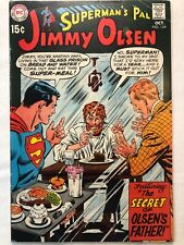 Superman’s Pal Jimmy Olsen #124 October 1969 Vintage DC Comics Nice Condition picture