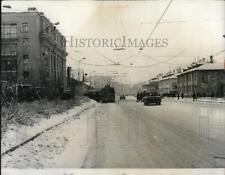1966 Press Photo Central thoroughfares of Murmansk is Lenin Street. picture