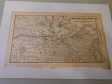 Original Map of the Northern Pacific Railway (Eastern Section) from 1899 picture