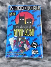 The Adventures of Batman & Robin 1996 Sky Box  - 18 Packs Sealed Box picture