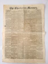 CIVIL WAR- CONFEDERATE NEWSPAPER 1864 CHARLESTON MERCURY. picture
