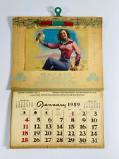 1959 Healy & Co Live Stock Merchants Advertising Calendar Wichita KS Western picture
