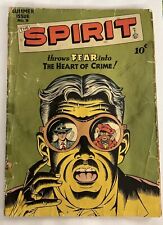 SPIRIT #9 (1947) Quality; Lou Fine, Jack Cole et al; Low Grade Golden Age; Rare picture
