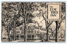 1951 The Elm Tree Inn Restaurant Hotel Farmington Connecticut CT Posted Postcard picture