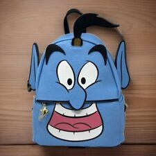 New Loungefly Disney Parks - Aladdin, Genie - Blue Mini Backpack - Retired, NWT picture