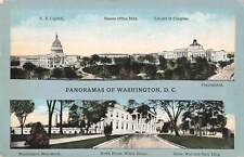 Vintage Postcard Multiview Panoramas of Washington D.C. 1915 picture