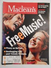 2000 David Bowie Sarah McLachlan Maclean's magazine Canada Beyonce Elton John AD picture