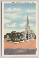 Postcard First Presbyterian Church Tulsa Oklahoma picture