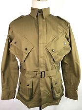  WWII US AIRBORNE PARATROOPER M1942 M42 REINFORCED JUMP JACKET- SMALL picture