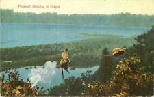  Oregon 1908 Pheasant Shooting JK Gill CO #9293 Postcard 22-1504 picture