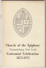 Trumansburg NY Church of the Epiphany 1871 1971 Centennial Celebration picture