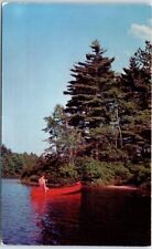 Postcard - Canoeing picture