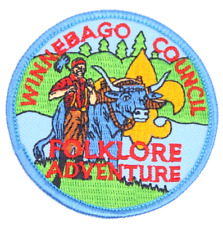 Folklore Adventure Winnebago Council Patch Iowa IA Boy Scouts BSA Paul Bunyan picture