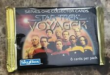 1995 SkyBox Star Trek Voyager Series 1 Trading Card Pack picture