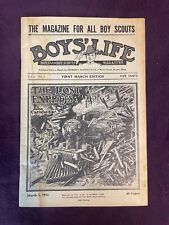 BOYS LIFE MAGAZINE reprint 1969 1911 volume vol 1 number no 1 march edition picture