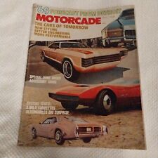 MOTORCADE Aug 68 : Bruce McLaren Interview '69 Detroit Forecast, 68 HURST OLDS picture