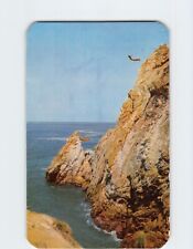 Postcard Spectacular Dive From the High Rocks of La Quebrada Acapulco Mexico picture