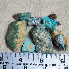 Natural Royston Old Southwest Turquoise Rough Stone Gem 55 Gram Lot 36-15 picture