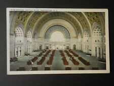 Washington, D.C. ~ Union Station Waiting Room Railroad RR 1924  L680 picture
