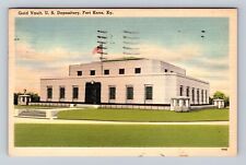 Fort Knox KY-Kentucky, Gold Vault, US Depository, Vintage c1949 Postcard picture