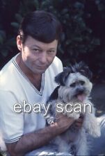 DeForest Kelley  STAR TREK  AT HOME WITH DOG  8X10 PHOTO 097 picture