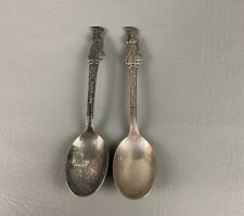 Set Of 2 Vtg 1964 Walt Disney Productions Mary Poppin Spoon International Silver picture